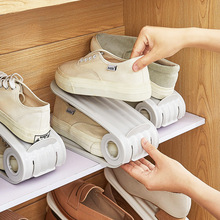 鞋盒省空间鞋子收纳神器宿舍家用透明鞋柜整理装鞋收纳架鞋托鞋架