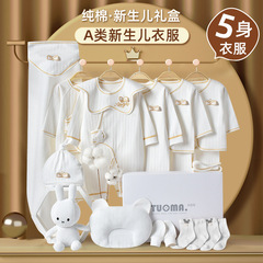 赤ちゃん服純綿新生児ギフトボックス初生セット生まれたばかりの赤ちゃん満月に会うプレゼント用品大全