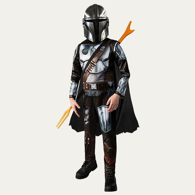 Halloween Costumes for Kids Cosplay Galaxy Bounty Hunter Mandalorian Role-Playing Hot-Selling Character Costumes