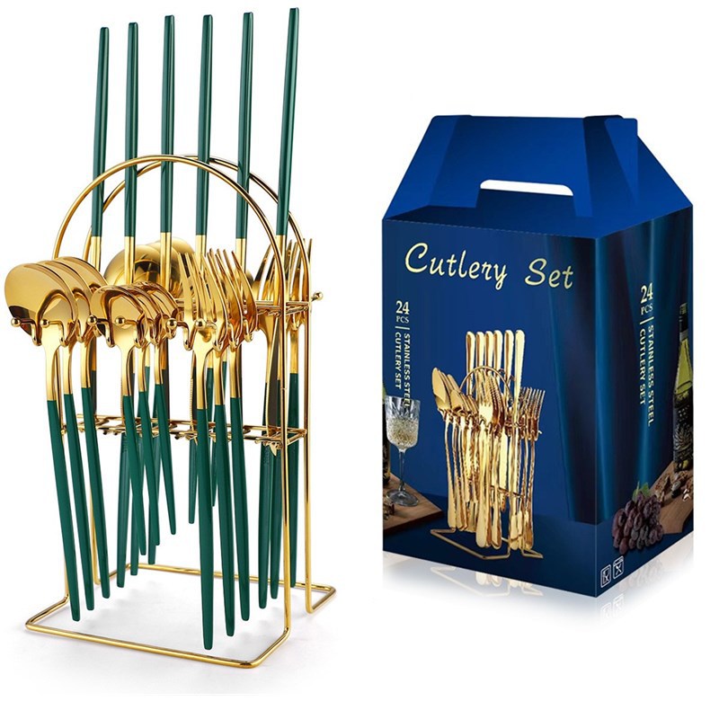 그린 골드 24 피스 세트 아이언 프레임