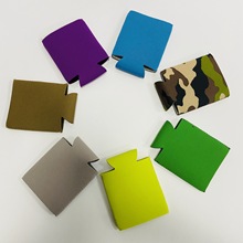 保温可乐套 印花海棉套 啤酒瓶套潜水料杯套饮料罐套连体易拉罐套