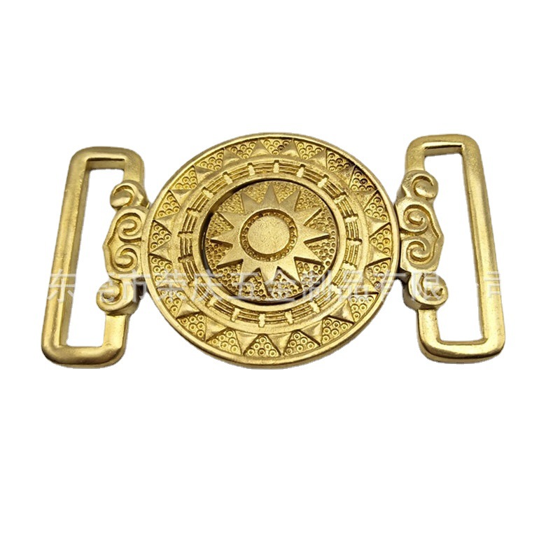 失蜡铸造黄铜皮带扣 欧美风皮带 黄铜皮带扣 精密红铜铜铸造加工