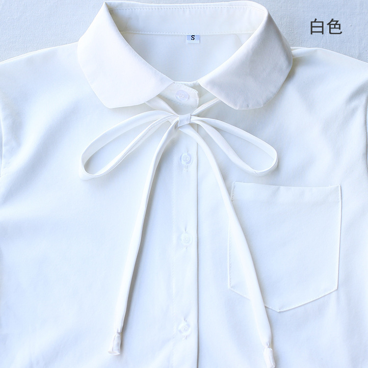 Uniforme japonés de campus satin extensión cinta corbata mariposa corbata cuerda multicolor P0085