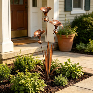 �羳 Flamed Copper Three Calla Lilies ��t�~ɫ�����R��ɏ�ز�