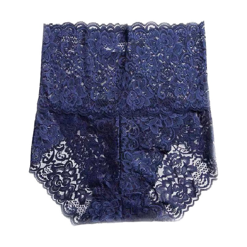 新款高腰性感蕾丝内裤女舒适版无痕收腹加大码棉裆女式三角内裤