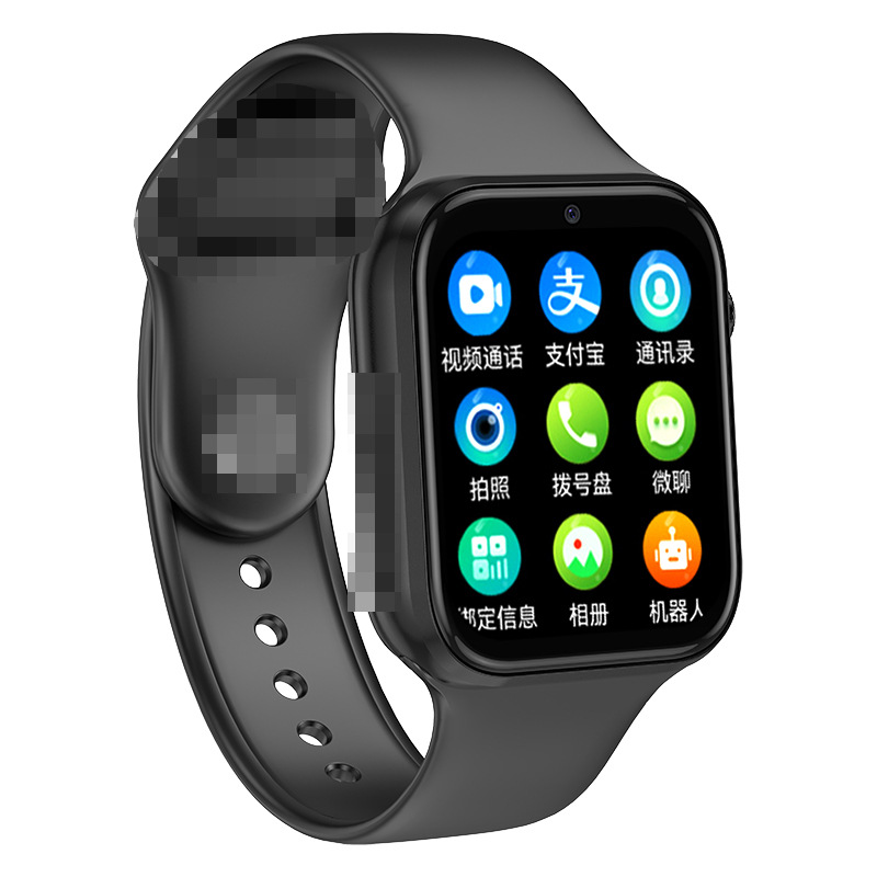 2025 Foreign Trade Russian Smart Watch with 4g, Card-Insertable Version, Video Call, Positioning, Multi-Function for Boys and Girls