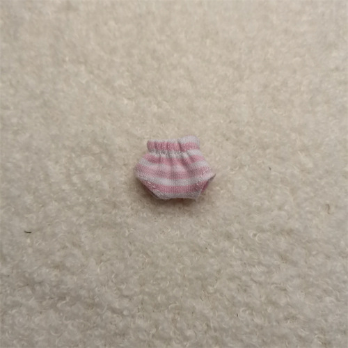 Manufacturer wholesale baby clothes ob11 12 points bjd GSC clay briefs long socks doll underwear boxer