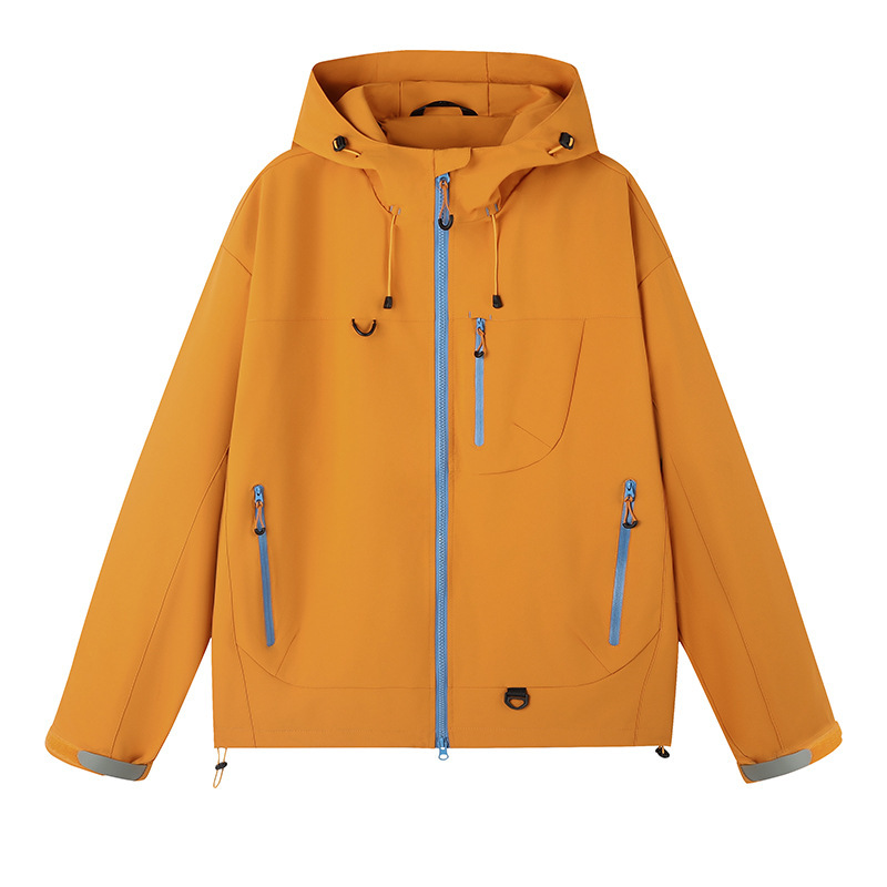 2026 Men's and Women's Spring and Autumn Workwear Outdoor Jackets Men's Windproof and Waterproof Workwear Sports Jackets for Women