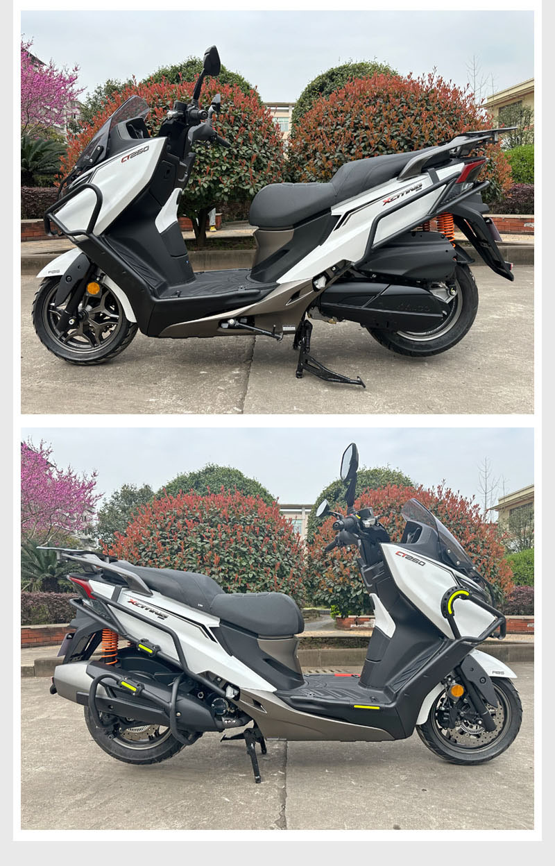 Suitable for limited edition Guangyang CT250 bumper anti-drop bar CT250-11 front and rear bumper anti-drop bar modification