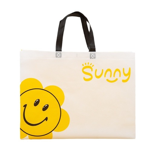 Cartoon cute non-woven bag shopping mall clothing store children's clothing store non-woven bag with logo shopping gift