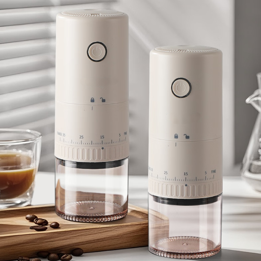 Cross-Border Portable Electric Coffee Grinder USB Rechargeable Coffee Grinder Electric Coffee Grinder New