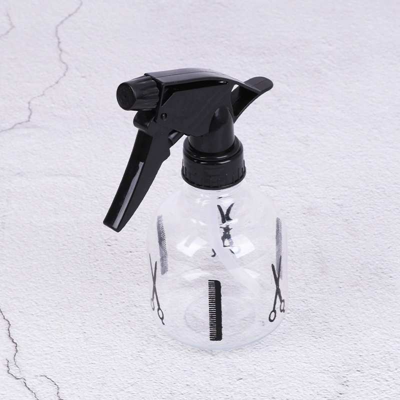 Распылитель 250ml полив цветок чайник для волос инструмент прозрачный маленький ножницы лейка pet распылитель
