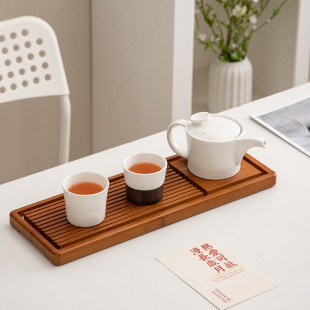 Ato Hotel Same Style Ceramic Tea Set Color-matching Kung Fu Tea Set suit Household Simple Modern Small Suit Dry Bubble Plate