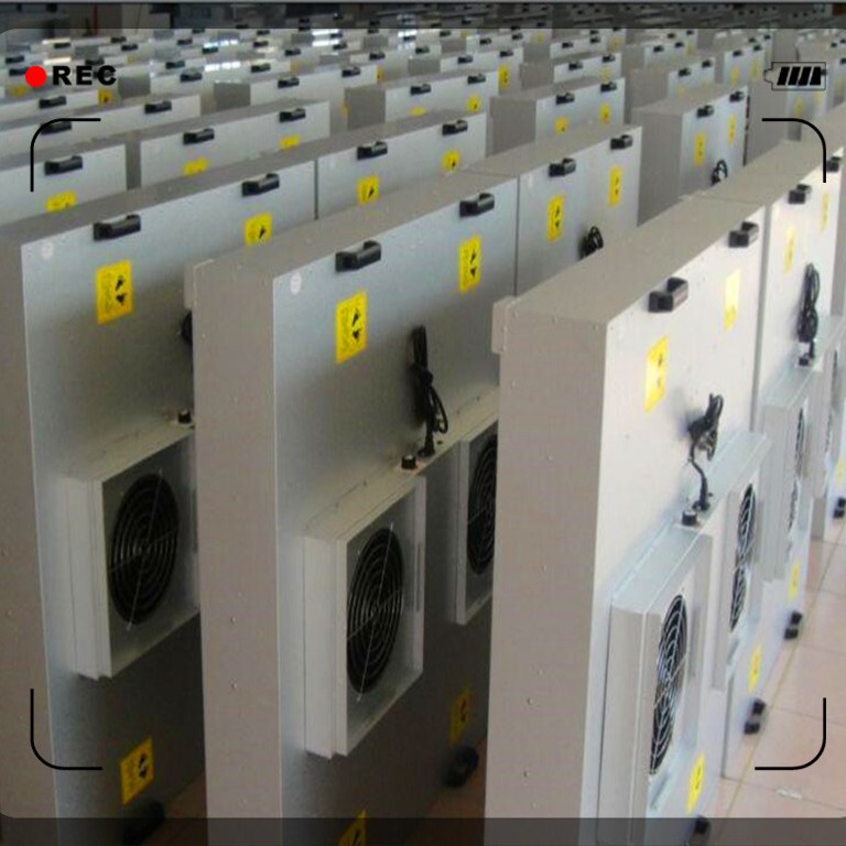 工場FFUファン空気清浄機フィルター粒子工事現場作業台専用クリーンルームffu|undefined