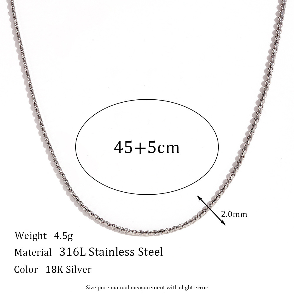 7g Weight Jewelry Set Classification 1 Piece Quantity Holiday, Daily Occasion 316L Stainless Steel Material Geometric Pattern Women's Gender Elegant, Simple Style, Streetwear Style Waterproof Non Tarnish, Surgical Steel, Plating Craft 316L Stainless Steel Geometric Waterproof Non Tarnish Surgical Steel Elegant Simple Style Streetwear Jewelry Set For Women's 无