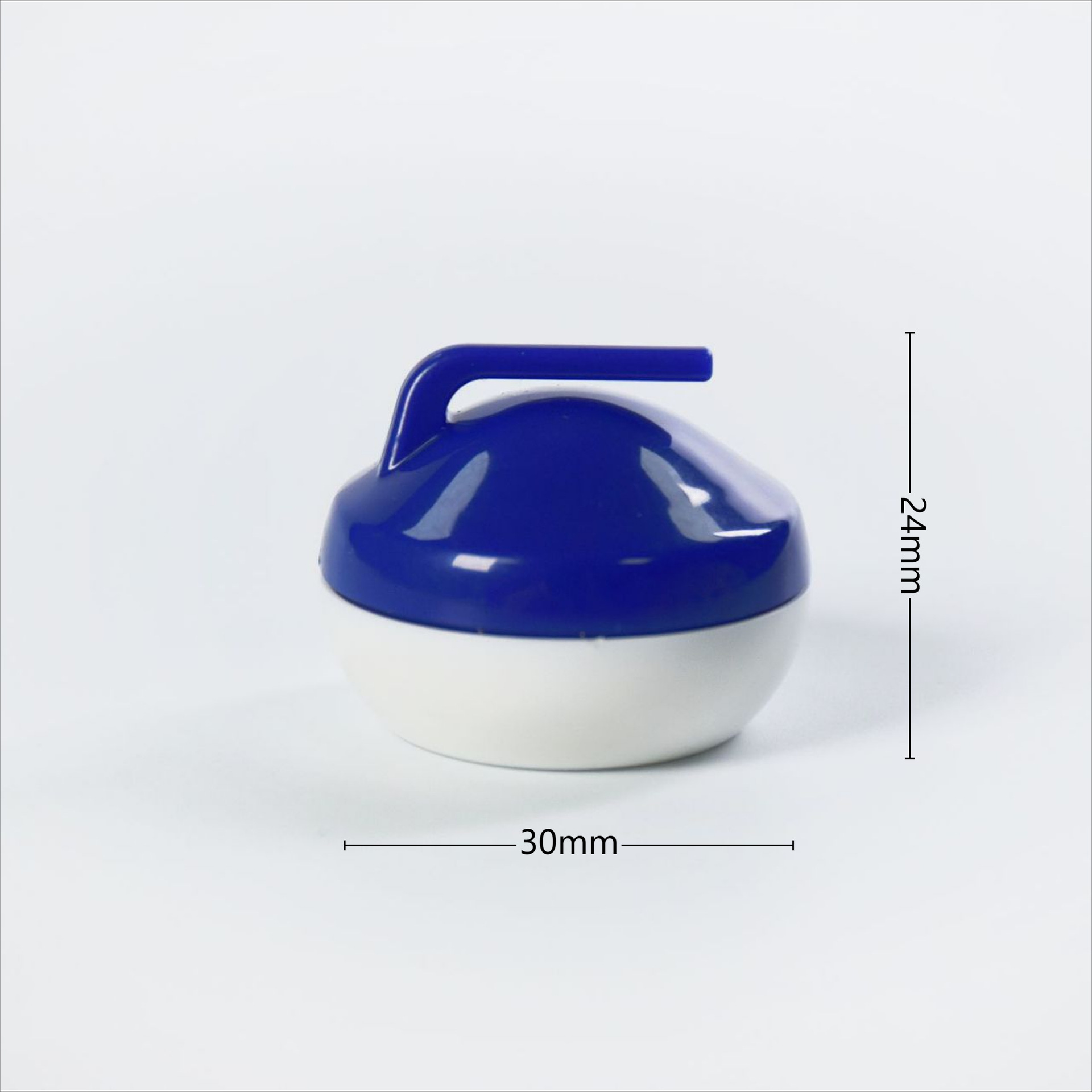 Mini juego de curling de plástico ABS para niños, juguete educativo de mesa, juego de competición de curling, bola de curling de mesa, venta al por mayor.