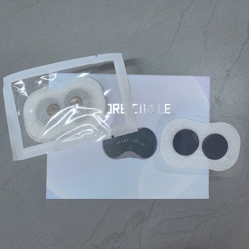 Intelligent throat anti-snoring device, anti-snoring, snoring and anti-snoring patch, adult sleep patch, portable electrode patch, disposable