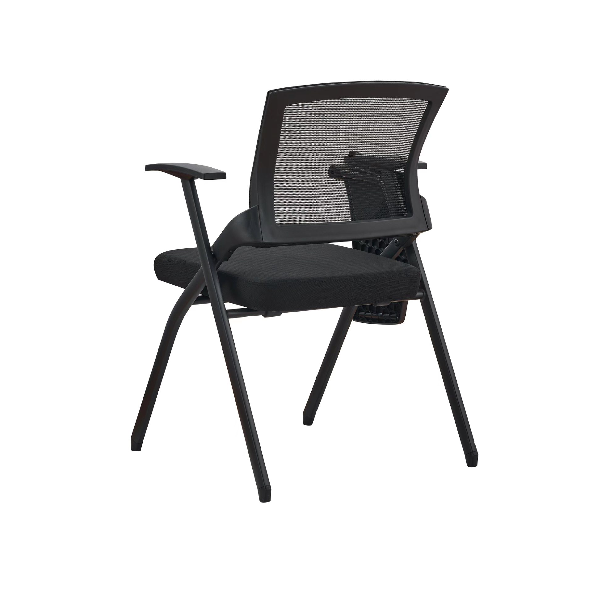 Folding training chair with writing board, office staff meeting chair, conference chair, training chair, minimalist modern negotiation chair