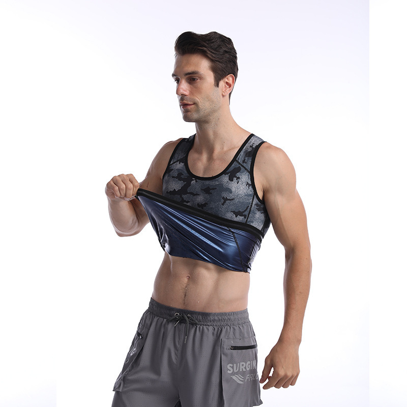 Title 1, Muški Fitnes Steznik Znojni Odelo Za Mršavljenj...