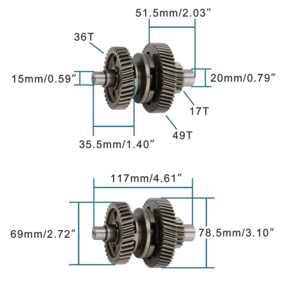 17t Motorcycle Engine Gearbox Transmission Motorcycle engine and accessories