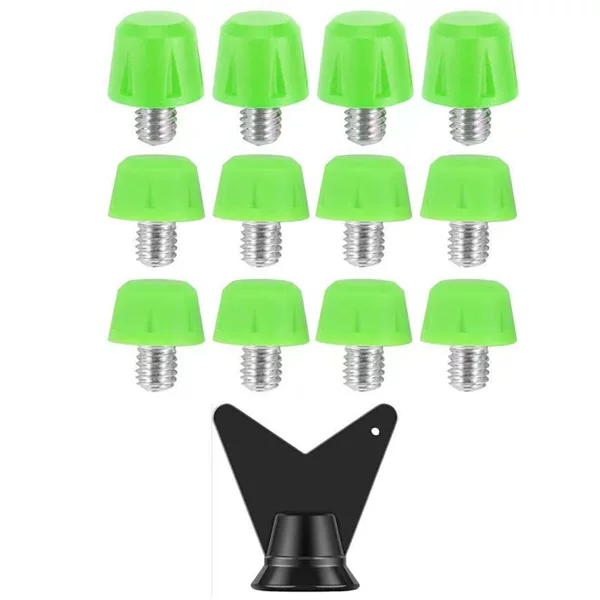 Football Cleats, American Football Studs, Rubber Football Studs with Screw Diameter 6mm, Football Shoe Stud Replacement Parts