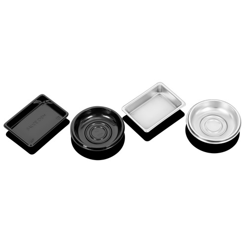 Japanese and Korean one-time sauce dish salmon sashimi sushi sauce dish round and rectangular PET thick dipping dish