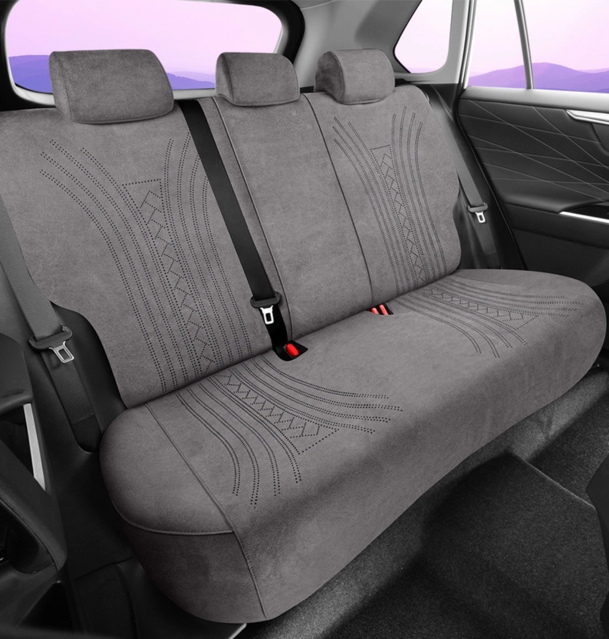 Toyota Fortuner Special Full-Cover Suede Saddle Pad Car Seat Cover Four-Season Universal Rams Seat Cover Modification