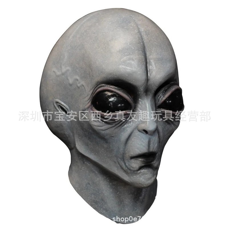 搞怪外星人面具外星人头套COS道具演出道具音乐节助兴面具现货|undefined