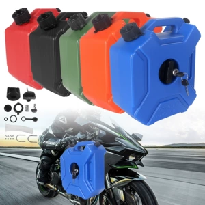 5L Avtomobil Motosiklet Plastik Yanacaq Çəni Ehtiyat Yağ Çəni