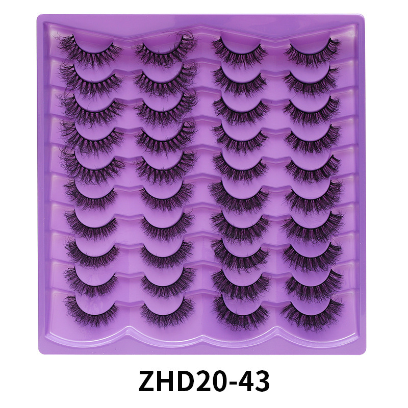 Dingsen偽まつげクロスボーダー安定供給源20対のヘアまつげ|undefined