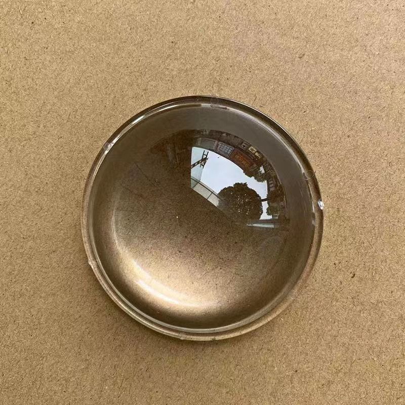 유리 콘덴서 LED 낚시 램프 볼록 램프 평면 헤드 라이트 오목 볼록 거울 렌즈 초점 손전등 스포트라이트 램프 그늘