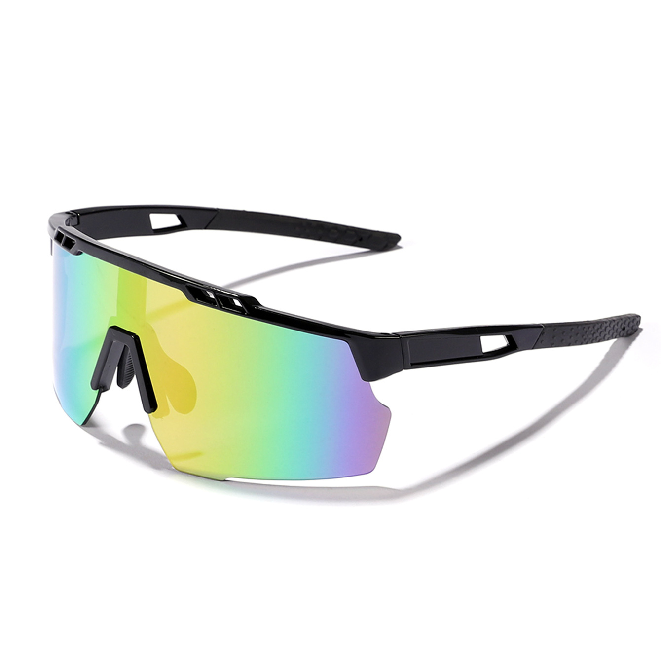 Película colorida de marco negro