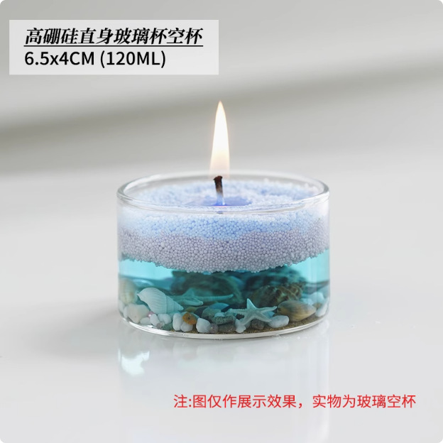 Transparente; Diámetro exterior 6,5 cm * Altura 4cm