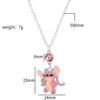 Cartoon cute earrings, necklace, keychain, accessory