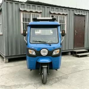 Tuktuk sərnişin üçtəkərli velosipedi, örtüklü, ixrac, külək və yağışdan qorunma
