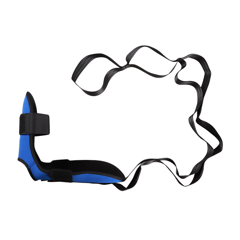ヨガストレッチベルトトレーニングヨガロープ付きフィットネスヨガストレッチ器補助靭帯ストレッチ器一字馬ストレッチ|undefined