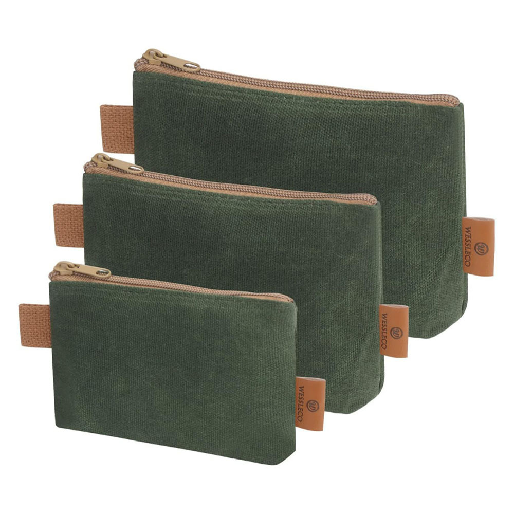 Bolsa de herramientas de lona gruesa, kit de herramientas portátil para mantenimiento de electricistas, bolsa de almacenamiento de piezas para acampar al aire libre resistente al desgaste e impermeable.