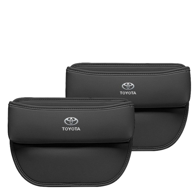 Caja de almacenamiento de espacio de asiento de coche de cuero bolsa de caja de artículos diversos de almacenamiento de espacio de asiento de coche control central a prueba de fugas Decoración
