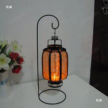 挂工艺品冬瓜彩灯装饰仿古灯笼台灯古典铁艺礼品桶灯其他圆形
