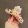 South Korean cartoon goods, plush doll, big crab pin, hairgrip, shark, hairpins, new collection