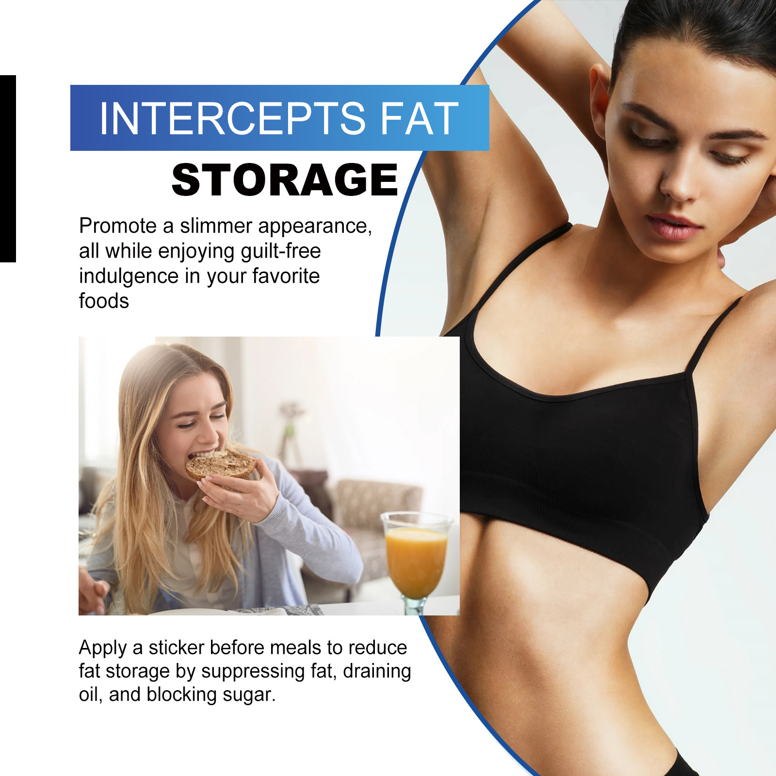 EELHOE shaping patch shapes abdomen, tightens the abdominal muscles, shows off body curves. Lazy and_voghion.com