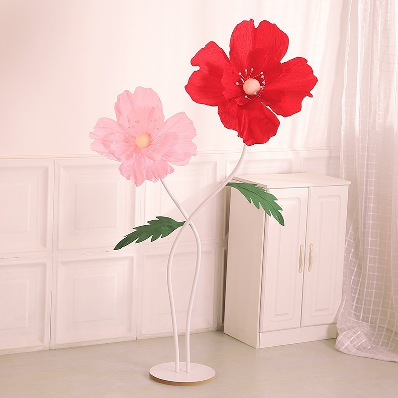 Decoración de la boda Decoración de la boda Decoración de la sala de estar Flor Flor Flor Mesa de la sala de bodas Mesita de la cama de la boda Decoración de flores falsas