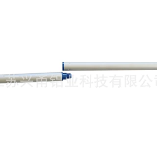 铝型材圆管多节伸缩杆挤压加工定制尺寸泳池清洁杆铝材厂家直销