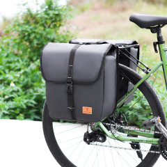 Rzahua自転車バッグ大容量防水後部座席バッグマウンテンバイク自転車自転車アクセサリー装備後棚テールバッグ