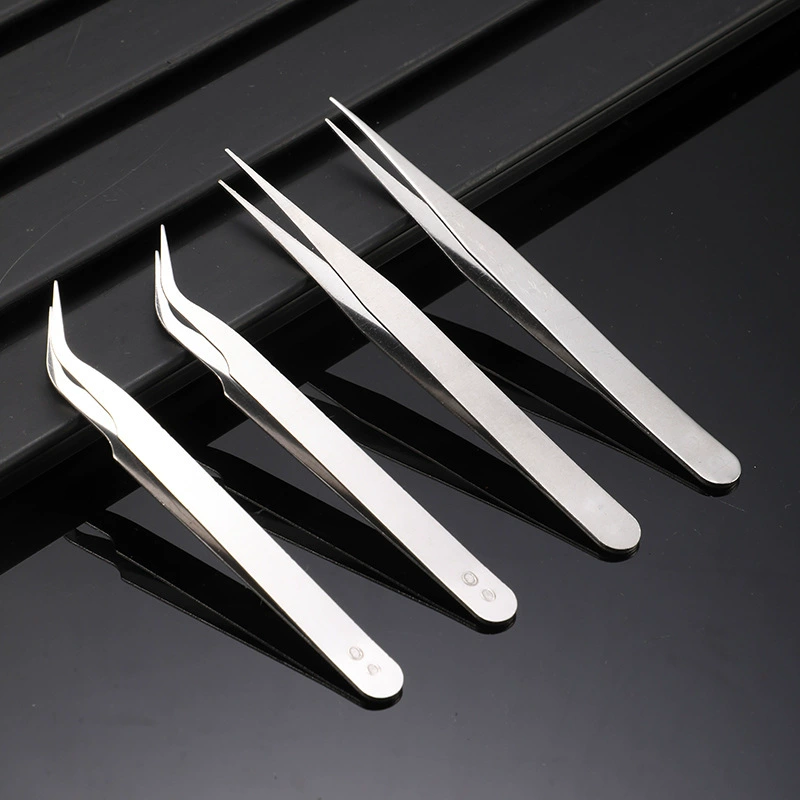 Anti-static electronic tweezers stainless steel, handmade, wholesale, scheduler