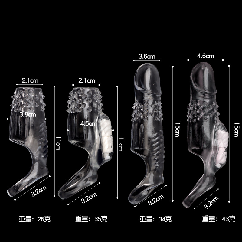 Wolf Tooth Lotus Sleeve Set, Textured TPE Couples Toy, Manual Non-Vibrating Design — detail image 8