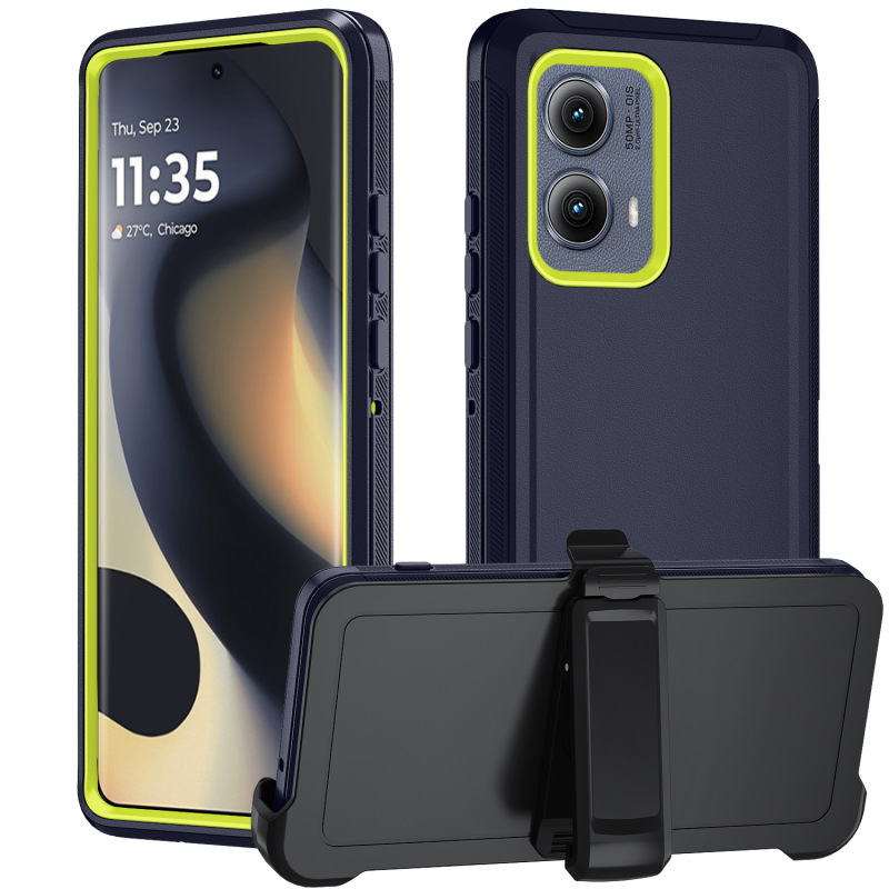 モトローラエッジ2024の3つの携帯ケースに適しています。MOTOエッジ5G 2024はバッククリップ付きです。|undefined