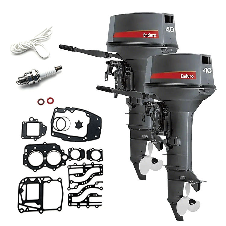 40g Model 40Hp Outboard Motor, Two-Stroke Quick Start, Same Model as Y Brand Boat Engine, Hot-Selling in Africa