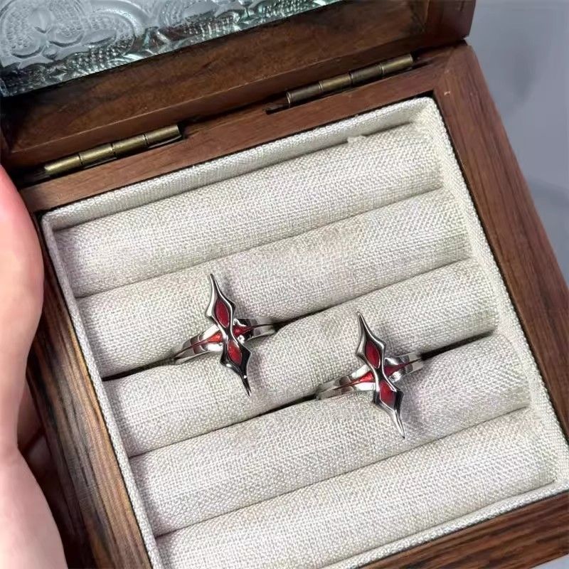 Long Night Ring, a Versatile Cosplay Anime Ring with a Design Inspired by 2D Games