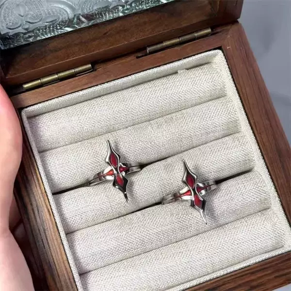 Long Night Ring, a Versatile Cosplay Anime Ring with a Design Inspired by 2D Games